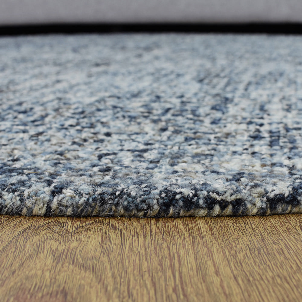 Pulse Hand Tufted Rug - Soft Bohemian Area Rug for Living Room, Bedroom - Non-Slip Modern Home Decor