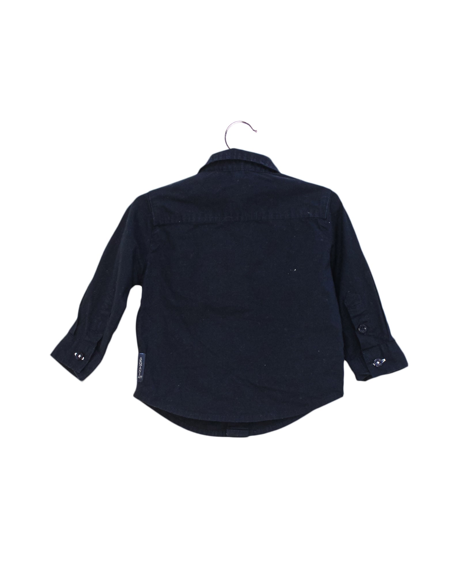 Armani Baby Boys Short Sleeve Cotton Shirt - 10129654 | Comfortable & Stylish for Everyday Wear, Parties & Special Occasions
