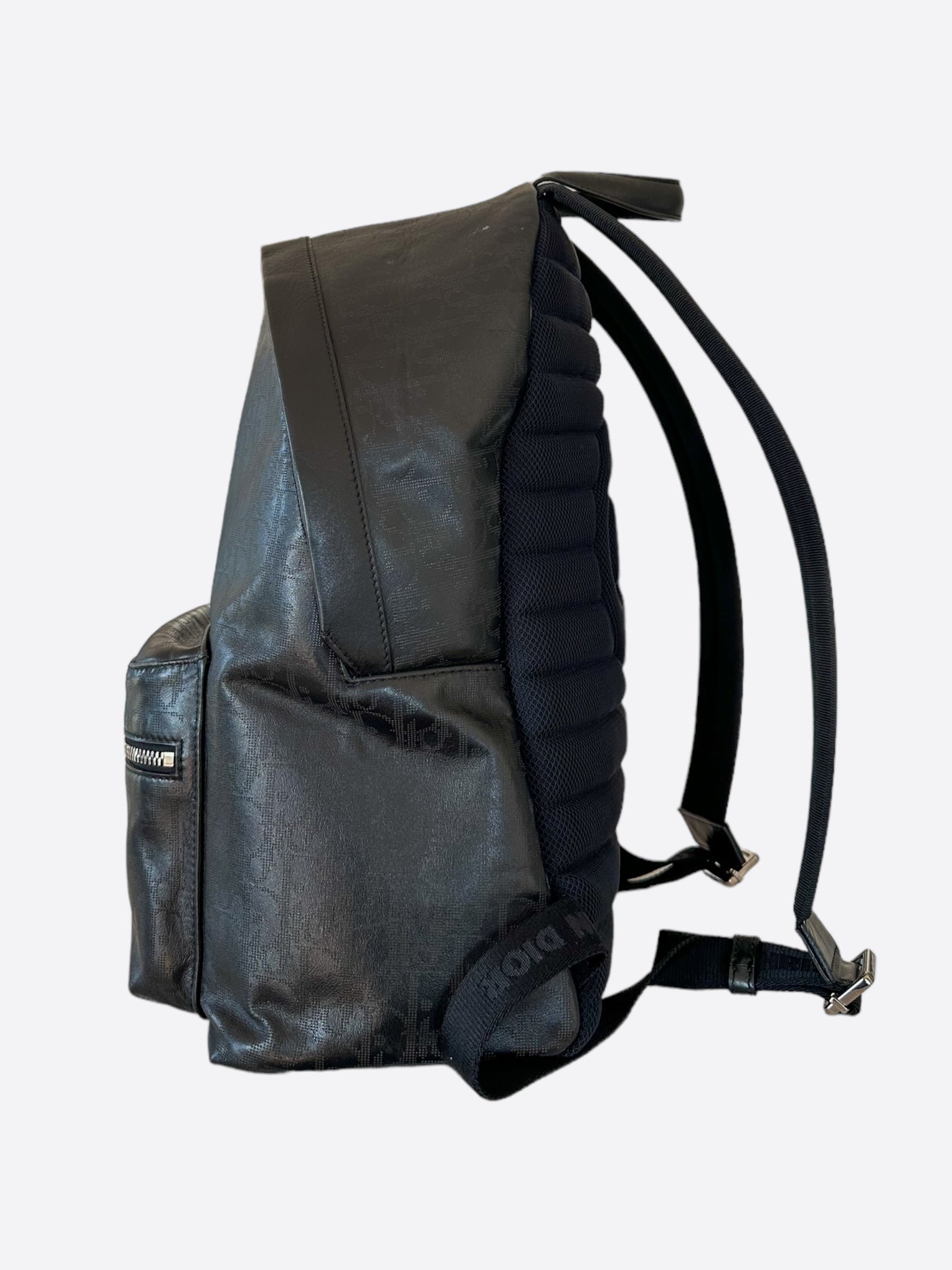 Dior Black Oblique Galaxy Rider Backpack for Women | Luxury Designer Backpack | Stylish Travel & Everyday Use | Perfect for Work, School & Fashion Outings