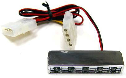 5 LED Amber Laser Light with 12V 4 Pin Plug - High Visibility Emergency Warning Light for Trucks, Cars, and Emergency Vehicles