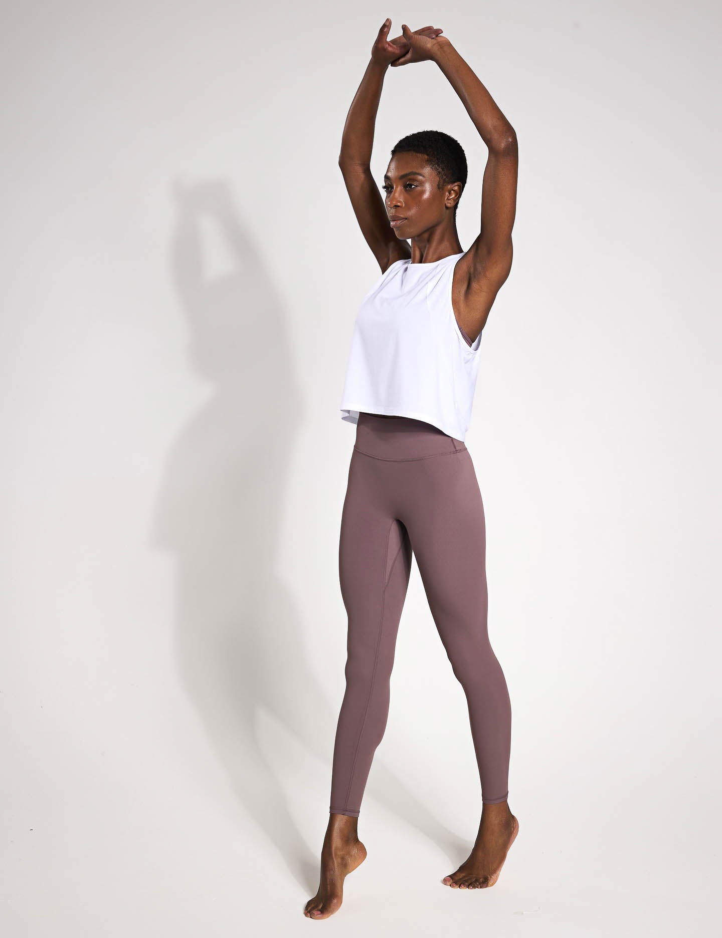 Mia Tank Top for Women - Soft Cotton White T-Shirt - Casual Summer Wear, Gym, Yoga & Everyday Outfits