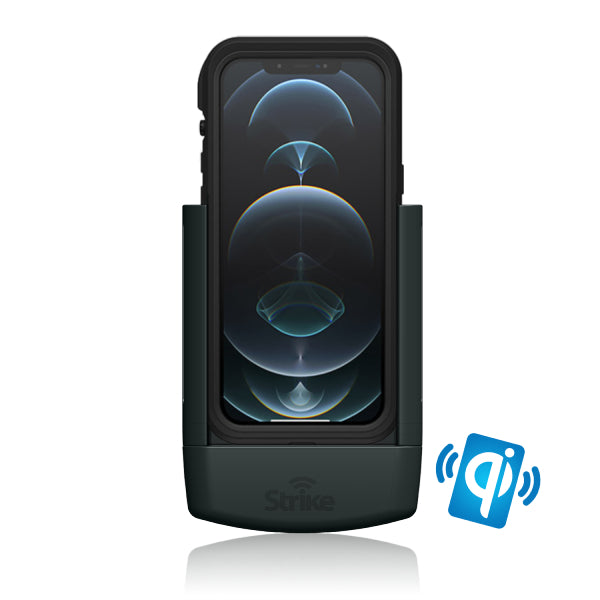 iPhone 12 Pro Max Wireless Charging Car Mount Holder - Compatible with LifeProof Cases, DIY Installation - Perfect for Hands-Free Driving & GPS Navigation