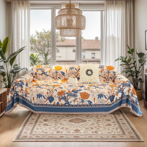 11# French Floral Blue