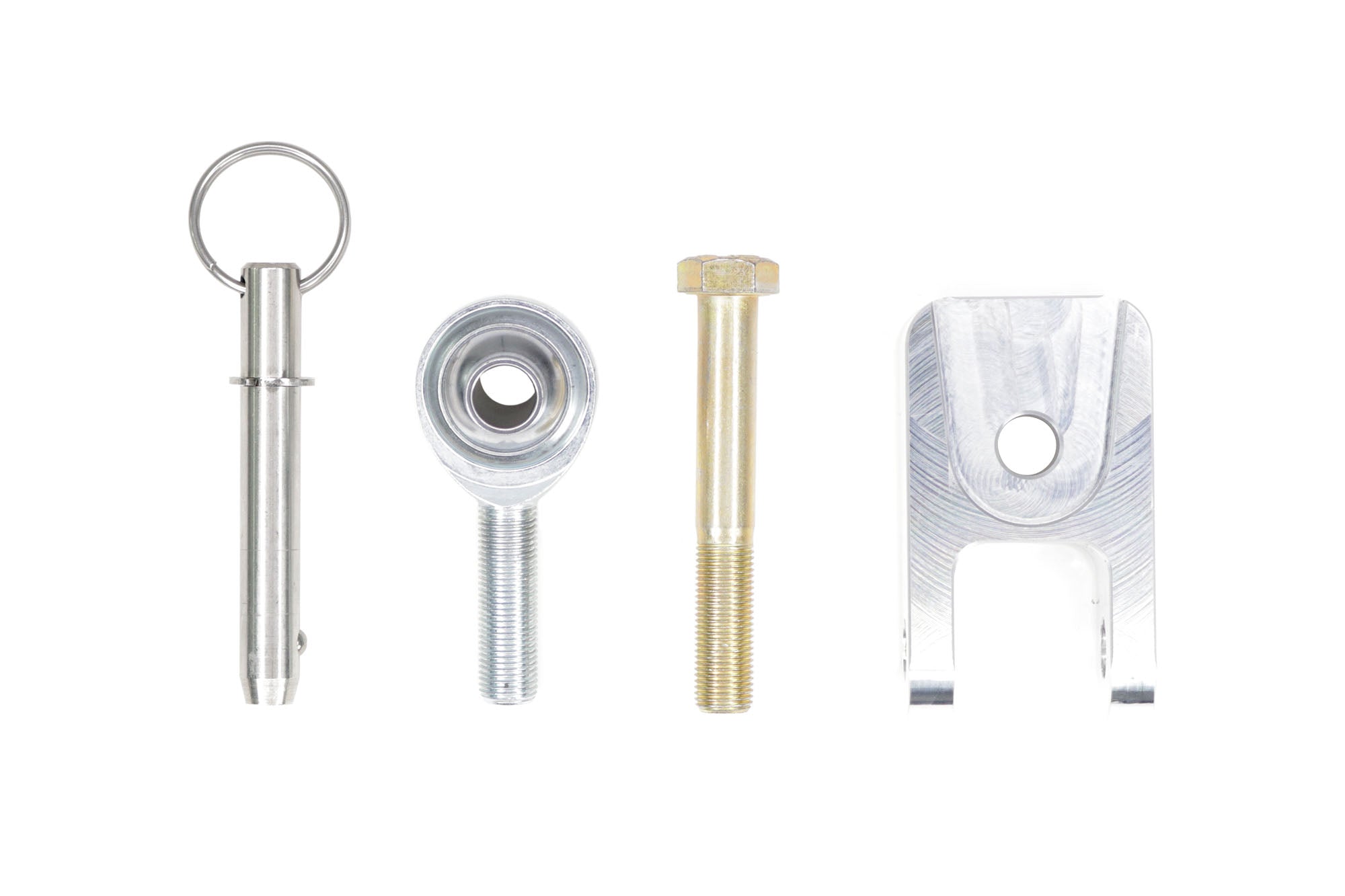 Billet Push Bar Kit for Motion Parachute Mount Clevis - Heavy Duty Aircraft Grade Aluminum (Part #14-00010) | Perfect for Skydiving, Paragliding & Aerial Sports Equipment