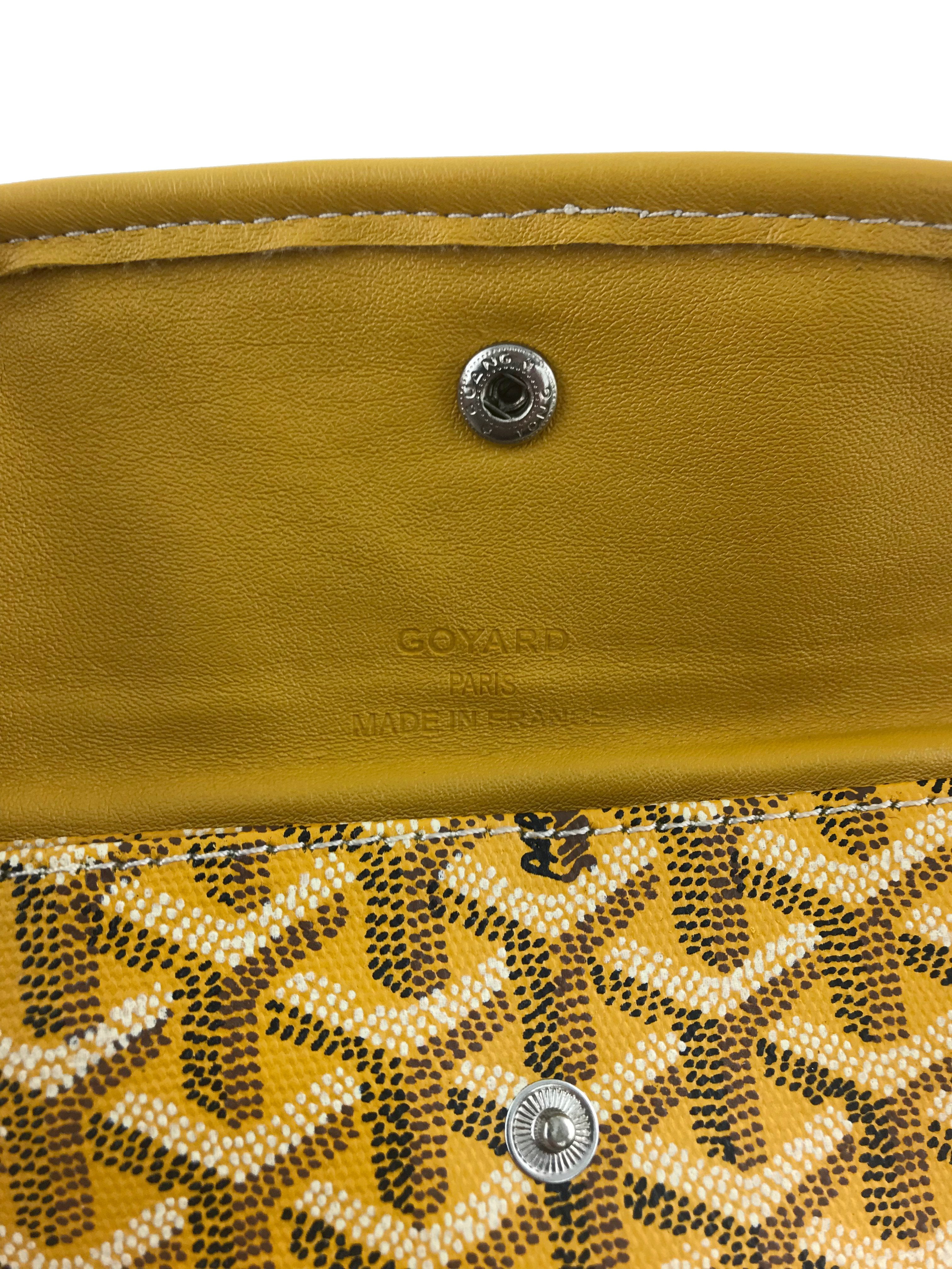 Goyard St. Louis Pochette Handbag - Luxury Goyardine Canvas Tote Bag for Women, Perfect for Travel, Work & Everyday Use