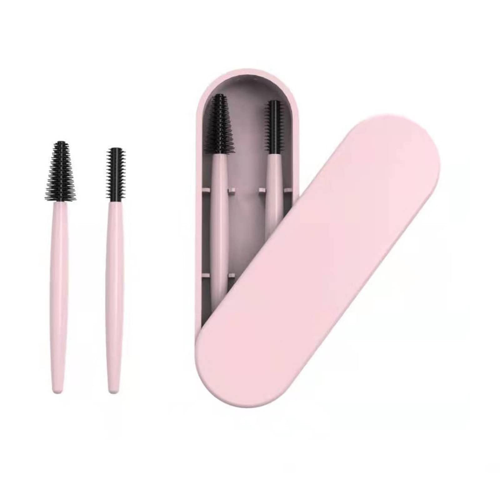 Reusable Silicone Eyelash & Eyebrow Brush - Makeup & Spa Cleansing Tool