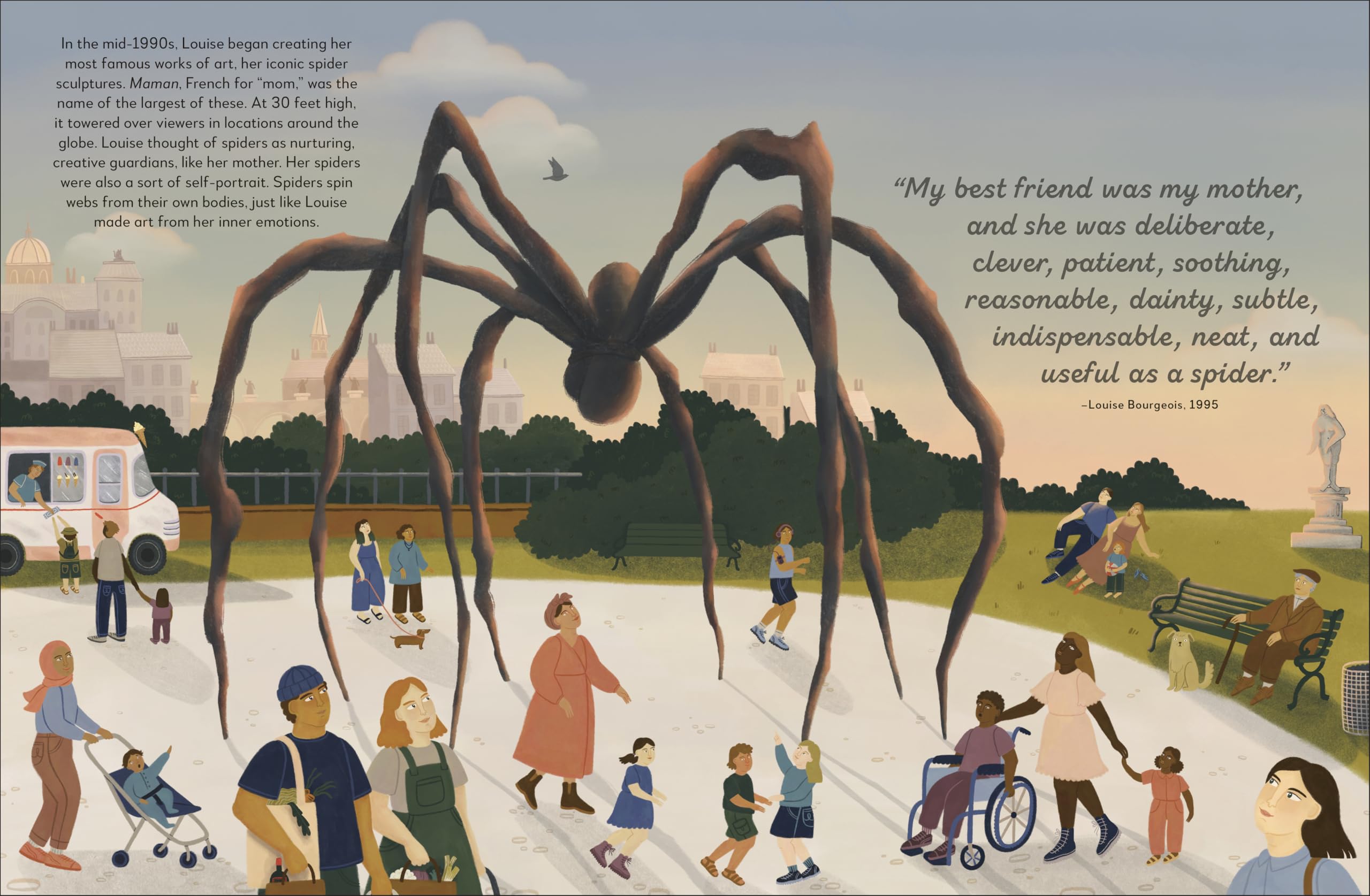 The Met Louise Bourgeois: She Saw the World as a Textured Tapestry - Artist Biography Book | Explore the Life and Works of Famous Sculptor | Perfect for Art Students, Collectors & Museum Enthusiasts