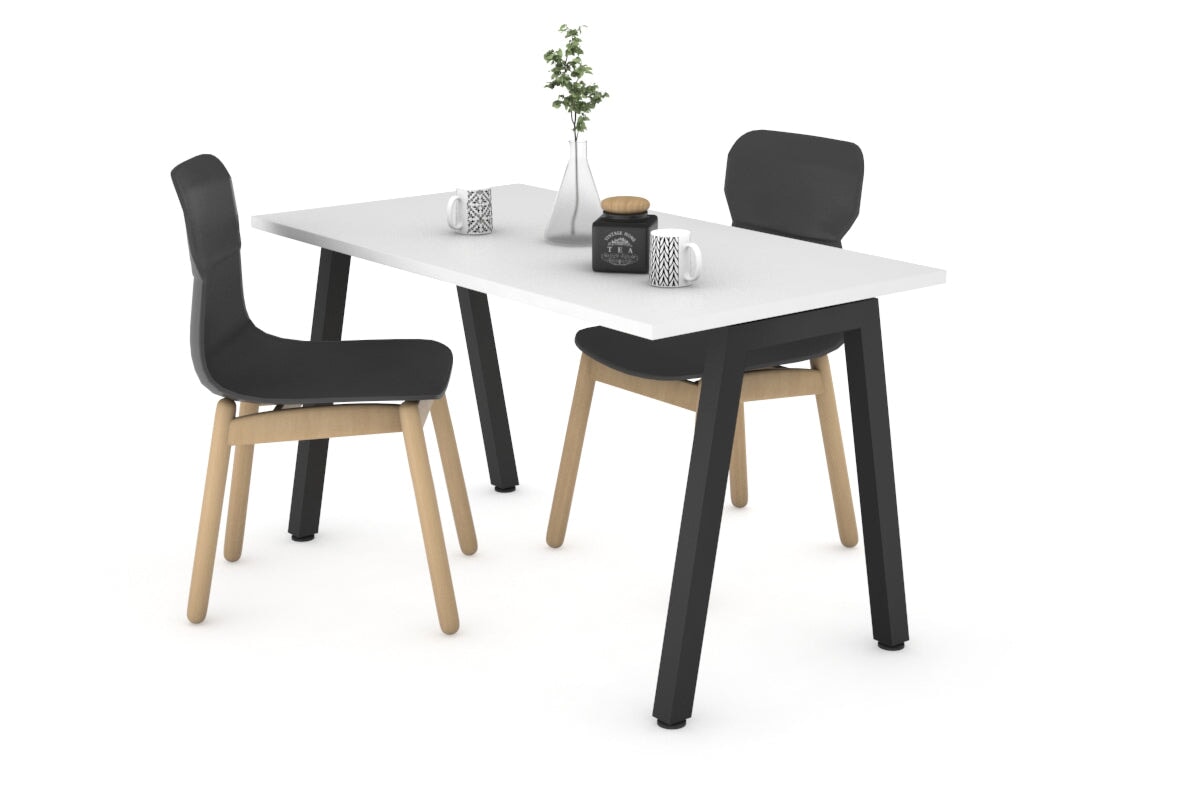 Quadro A Legs Table - 1000L x 600W Modern Dining Table for Home & Office - Perfect for Dining Rooms, Kitchens, and Workspaces