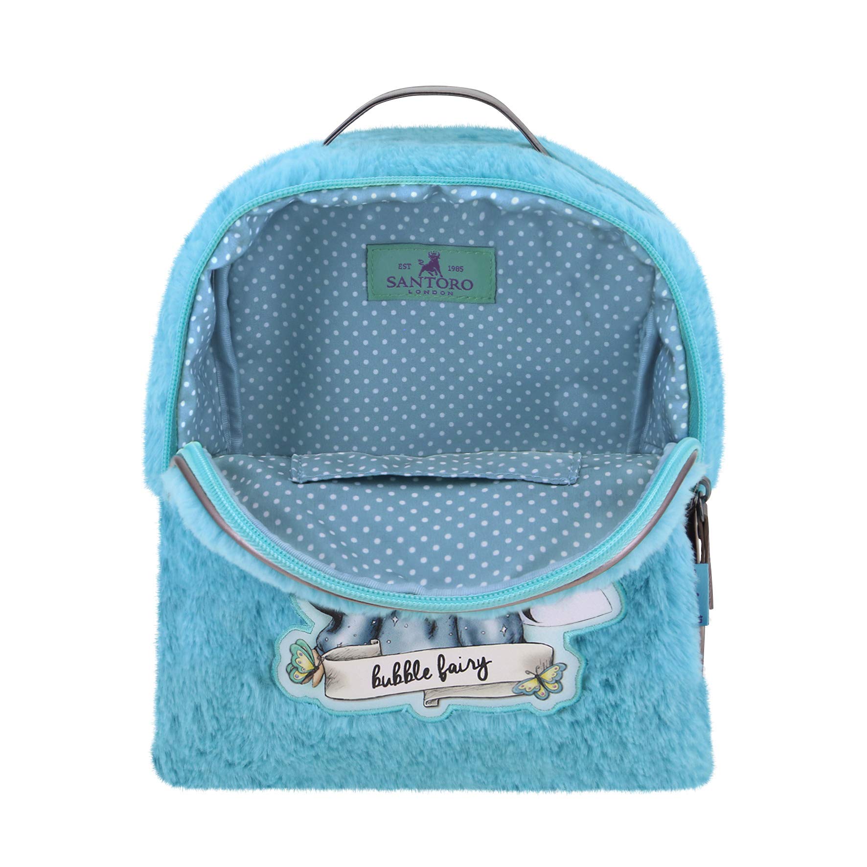 Stylish Santoro Gorjuss Backpack Handbags in Turquoise - Perfect for School, Travel & Everyday Use