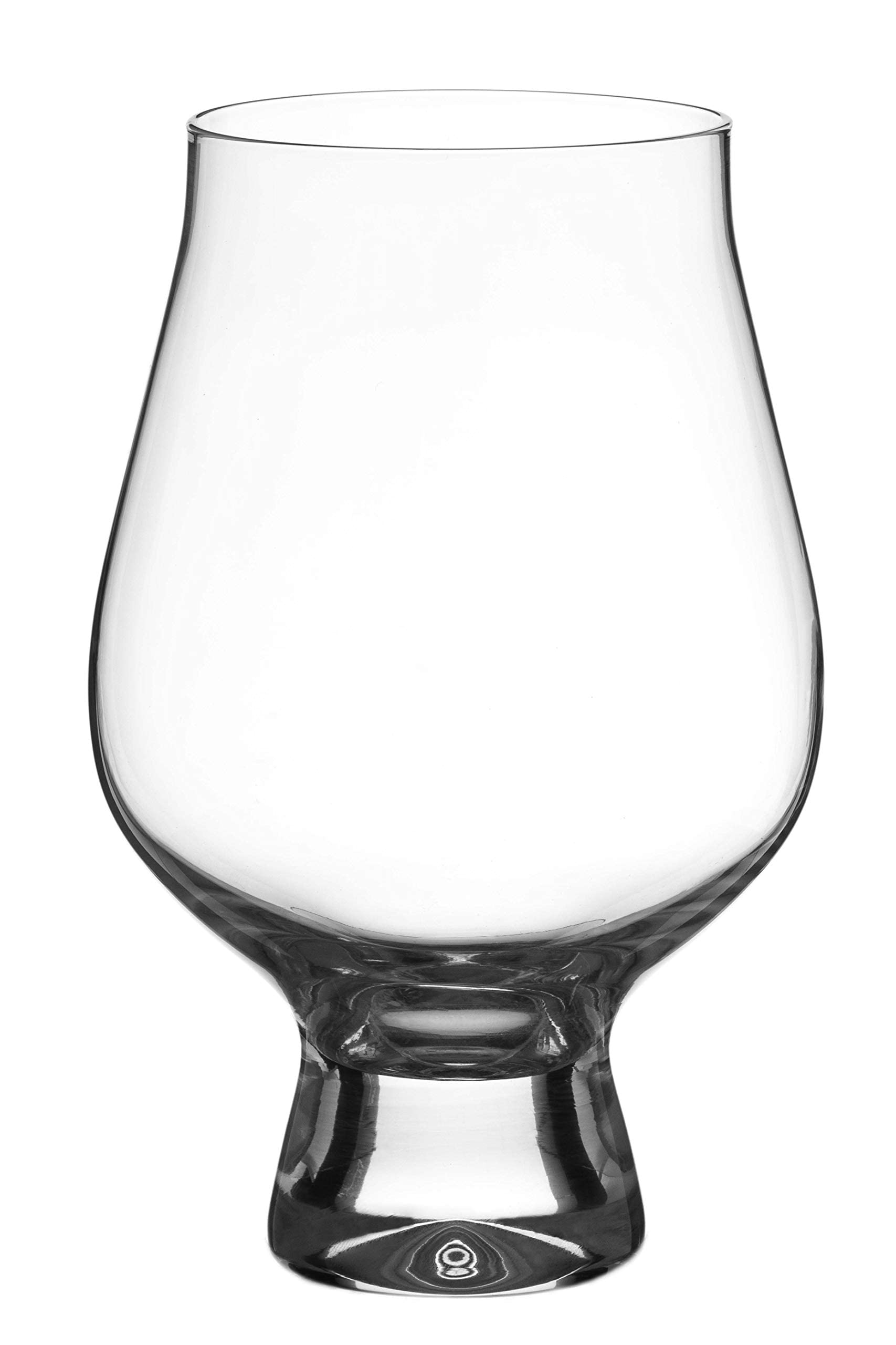 DIAMANTE 'Auris' Crystal Gin and Tonic Glasses Set of 2 - Stemless Cocktail Glasses for Gin, Whiskey, Water & More - Perfect for Home Bar, Parties & Gifts