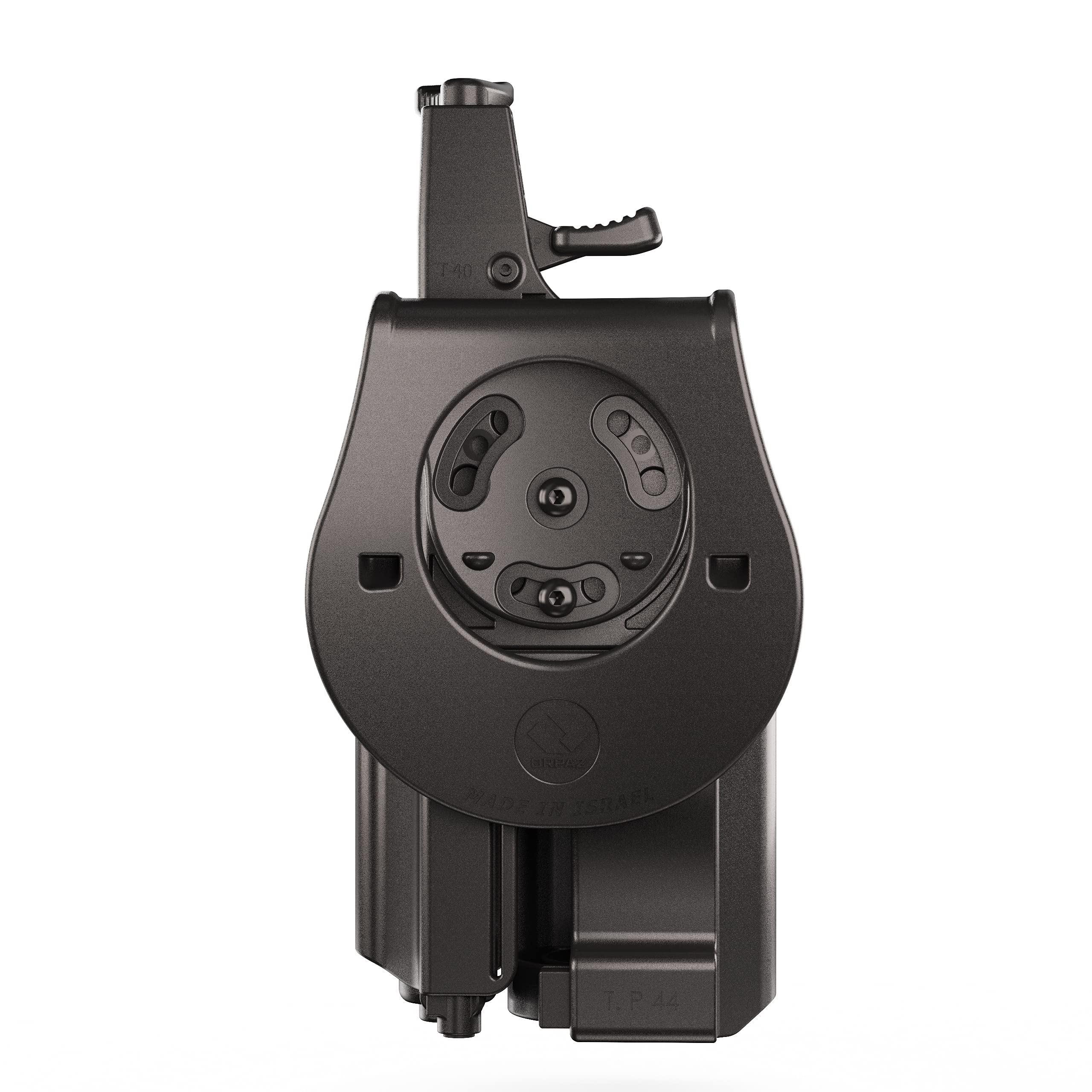 Orpaz T40 Adjustable Modular Light Bearing Holster - Compatible with Most Pistols, Flashlights, Lasers & Optics | Perfect for Tactical Training, Range Shooting & Concealed Carry