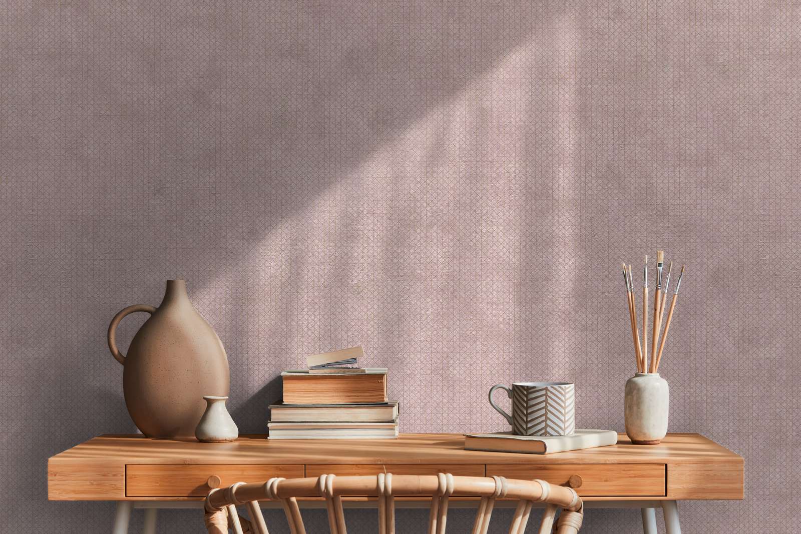 The Bos Mottled Metallic Lines - Stylish Home Decor for Modern Living Rooms & Bedrooms | Elegant Metallic Accent Pieces for Wall Art & Shelf Displays