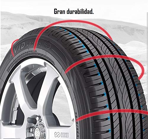 Yokohama AVID Ascend T Radial Tire - 195/60R15 87T SL - High Performance All-Season Tires for Sedans & Compact Cars - Perfect for Daily Commuting & Highway Driving