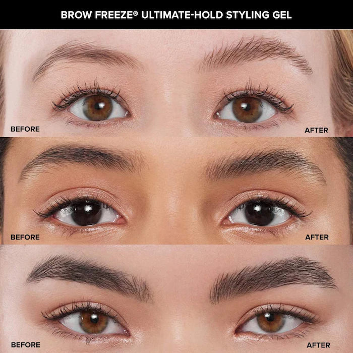 Anastasia Beverly Hills Brow Freeze® Eyebrow Gel - Strong Hold, Flawless Brows All Day | Perfect for Styling, Shaping & Taming Brows - Ideal for Everyday Makeup & Special Occasions