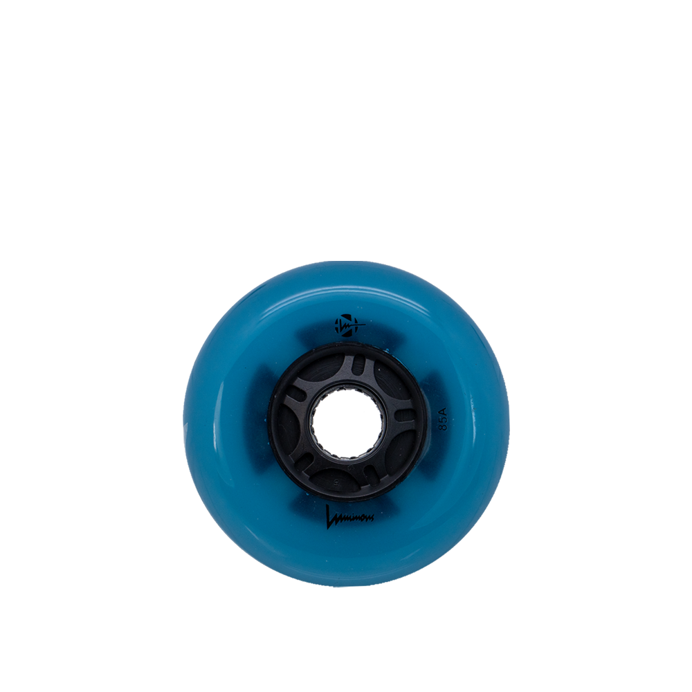 Luminous 84mm/85a Skateboard Wheels (Single) - High-Performance for Smooth Cruising & Street Skating