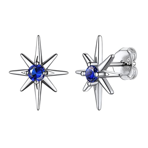 earrings-09. September(Created Sapphire)