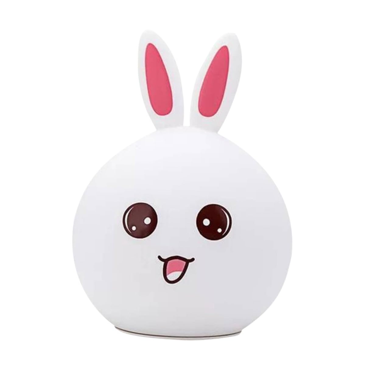 Cute USB Night Light - Pink Rabbit Cartoon Night Lamp with USB Plug for Kids, Nursery, Bedroom - Perfect for Bedtime, Reading & Decor