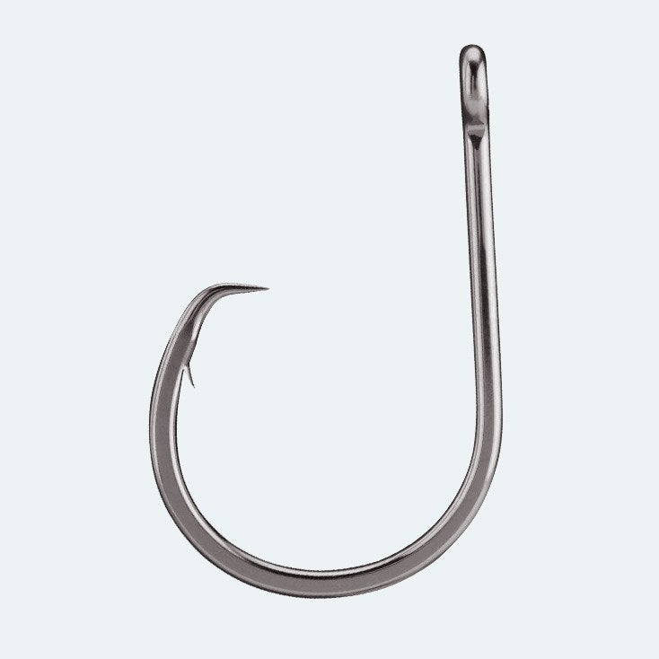 BKK UA Inline Heavy Circle Fishing Hooks - Saltwater & Freshwater Fishing, Strong & Sharp for Bass, Catfish, Salmon - Perfect for Deep Sea, Pier & Shore Fishing