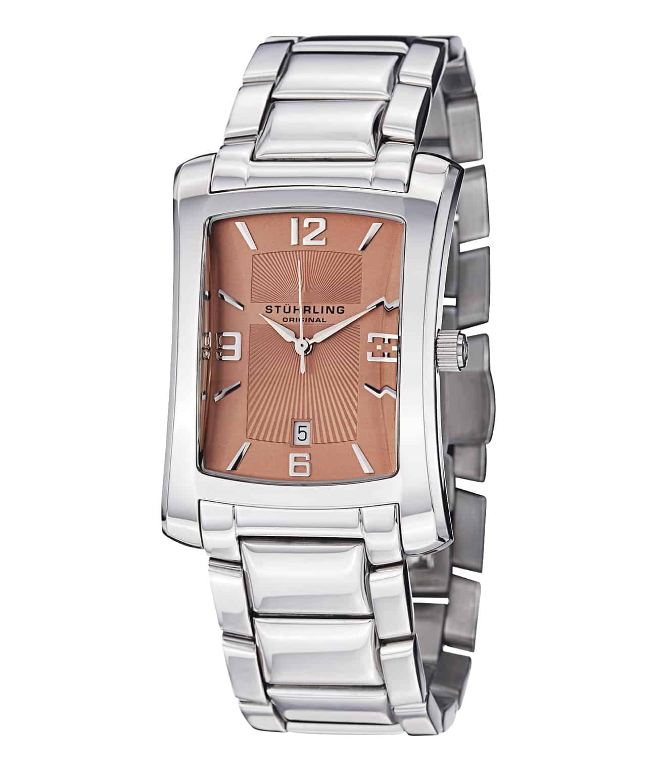White Dial / Silver Case / Silver Stainless Steel Bracelet Deployant Buckle