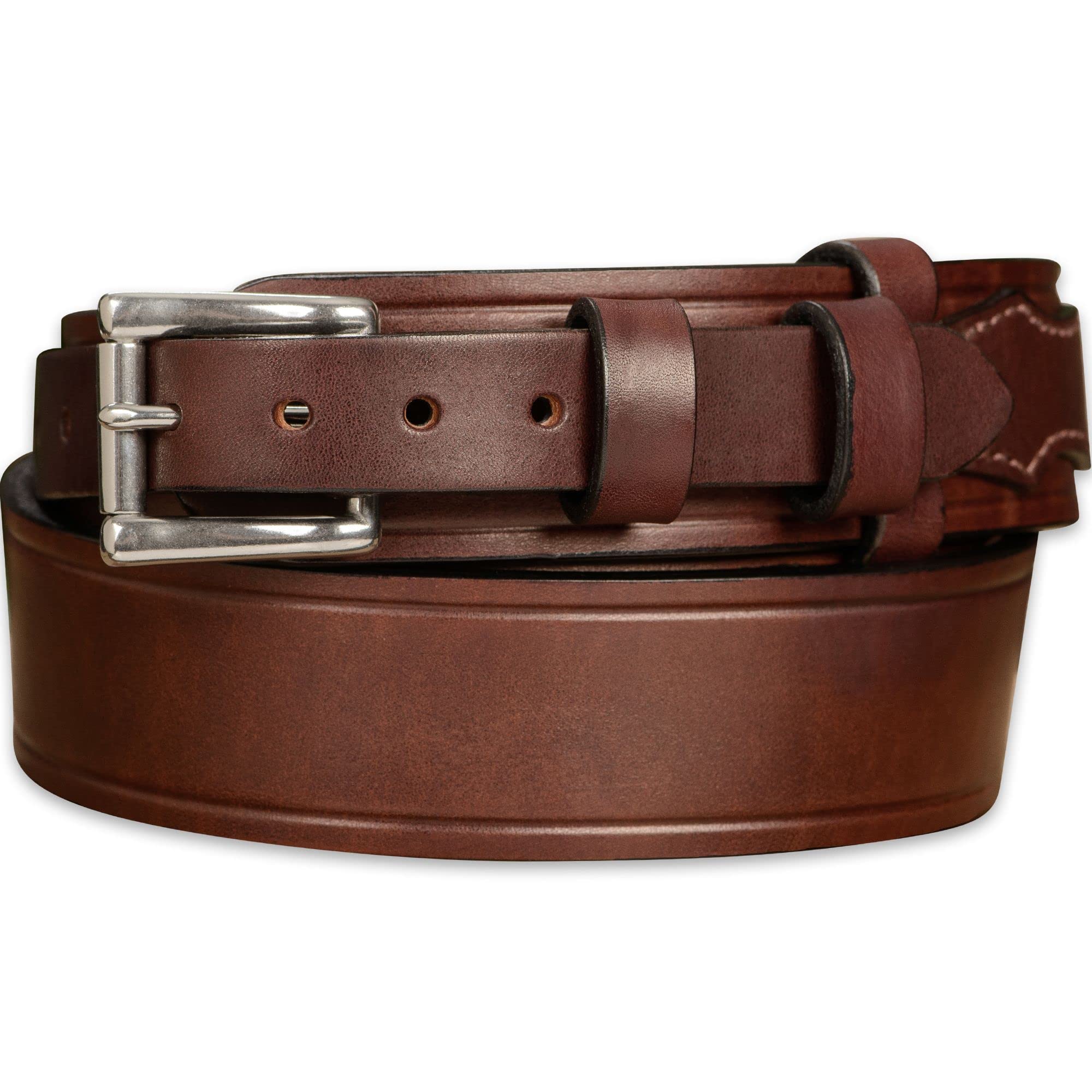 Premium Bullhide Leather Belt for Men - 1.75