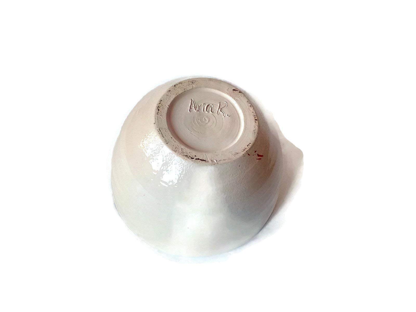 Handmade Pottery Bowls - Ceramic Kitchen & Home Decor Accessories for Breakfast, Dining & Table Setting