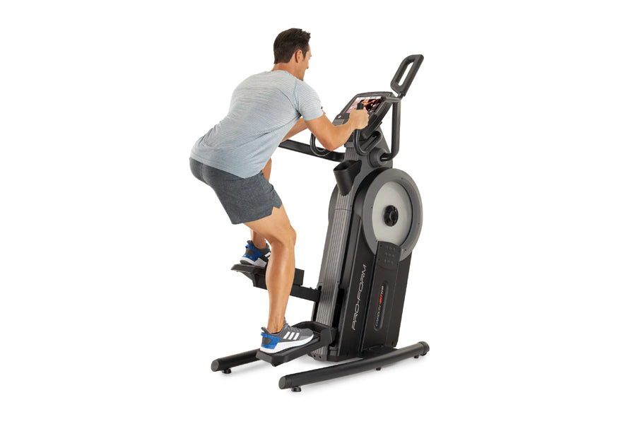 ProForm Carbon HIIT H10 Elliptical Machine - High-Intensity Cardio Workout Equipment for Home Gym | Perfect for HIIT Training, Weight Loss & Full-Body Fitness