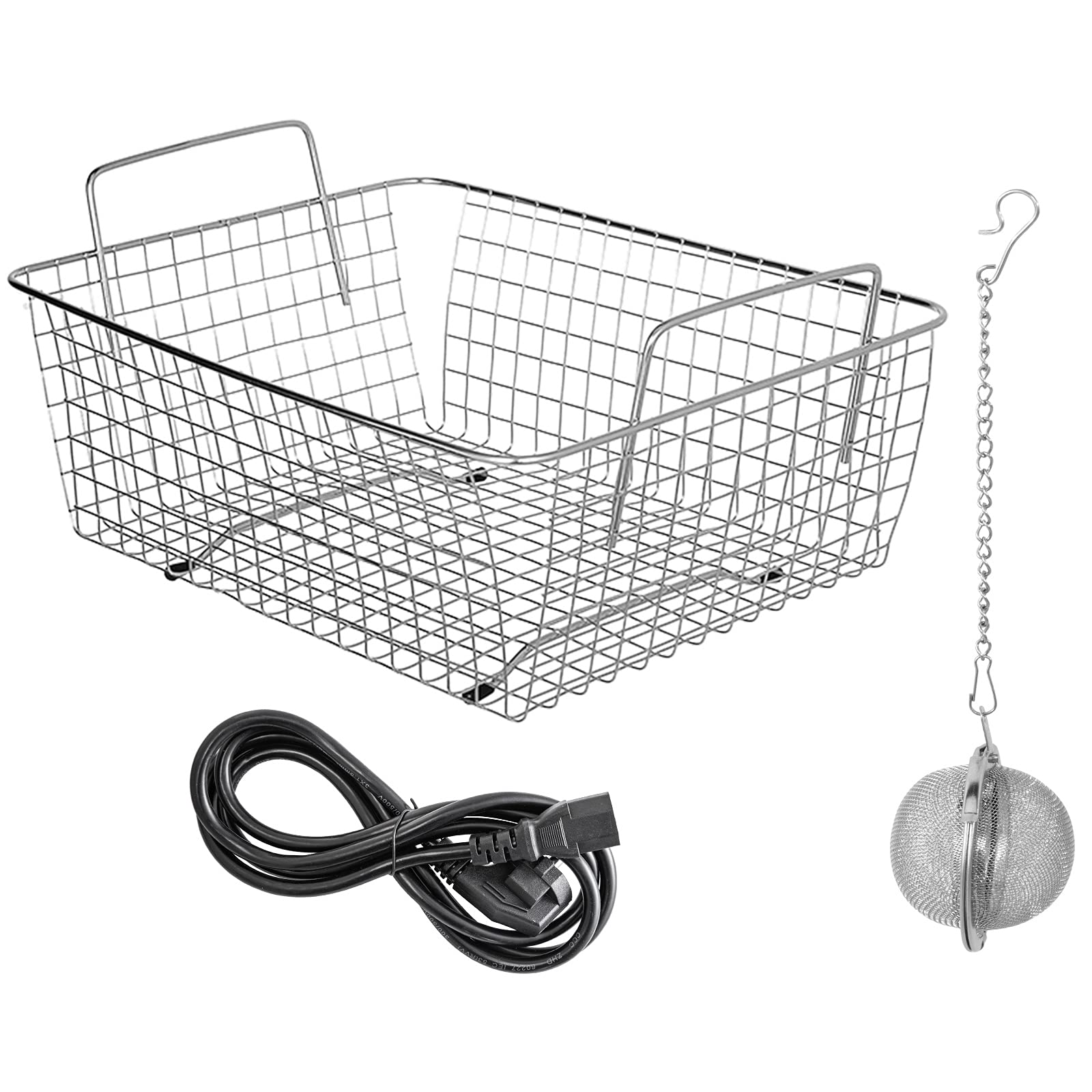 VEVOR 3L Ultrasonic Cleaner with Heater & Timer, 40kHz Stainless Steel Jewelry Cleaner for Eyeglasses, Watches, Rings - Perfect for Home, Jewelry Stores, and Dental Labs