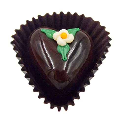 Chocolate with Vanilla Flower