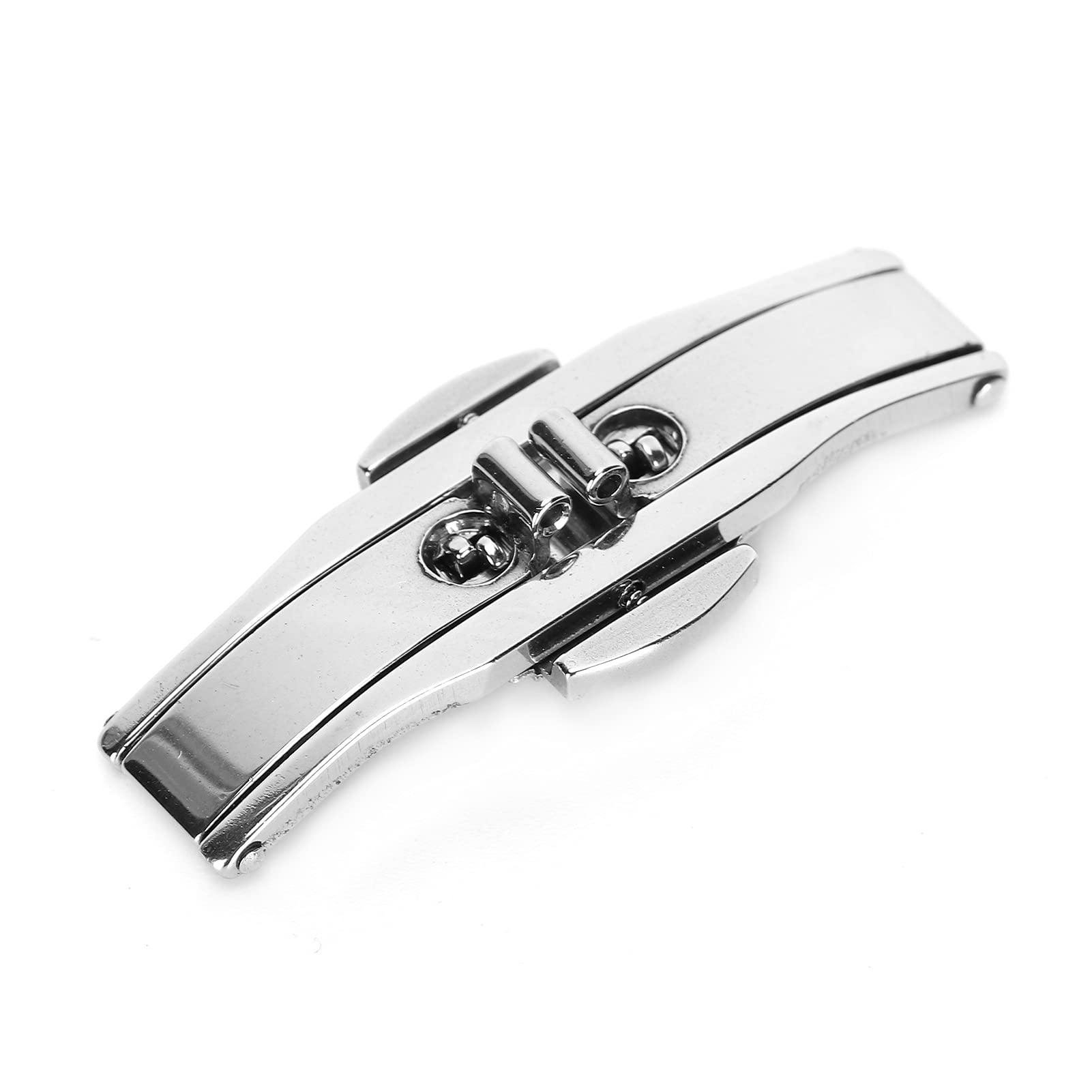 Zyyini 10pcs Silver Watch Buckle Clasp - Watch Strap Repair Accessory for Professionals & Enthusiasts | Watch Band Replacement