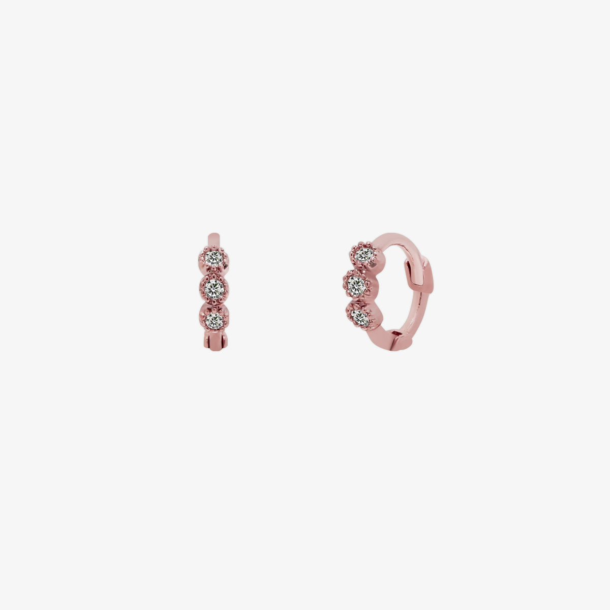 18k rose gold plated