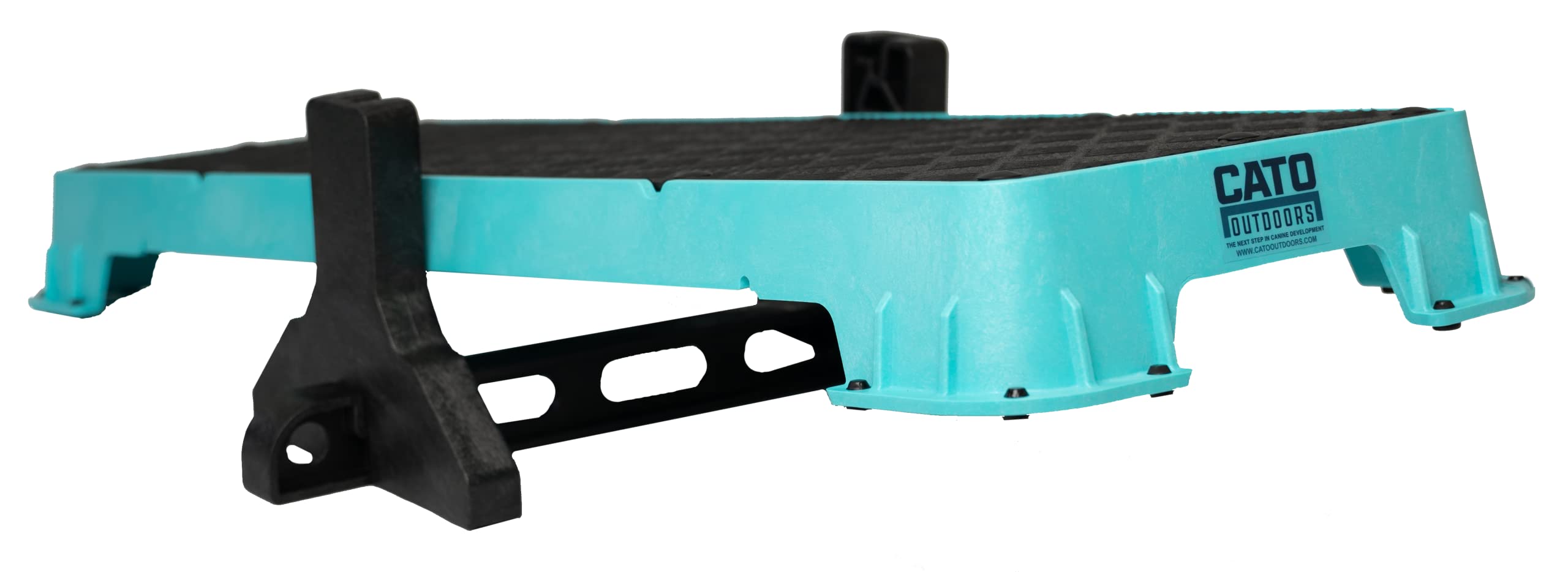 Cato Board XL - Large Dog Training Platform with Adjustable Tilt Stand (Teal) | Perfect for Agility Training, Obedience Practice & Indoor/Outdoor Use