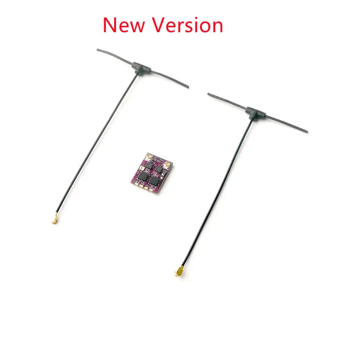 Happymodel EP1 Dual Receiver True Diversity 2.4GHz ExpressLRS RX for FPV Drone Racing - Long Range RC Control System for DIY Quadcopters and RC Airplanes