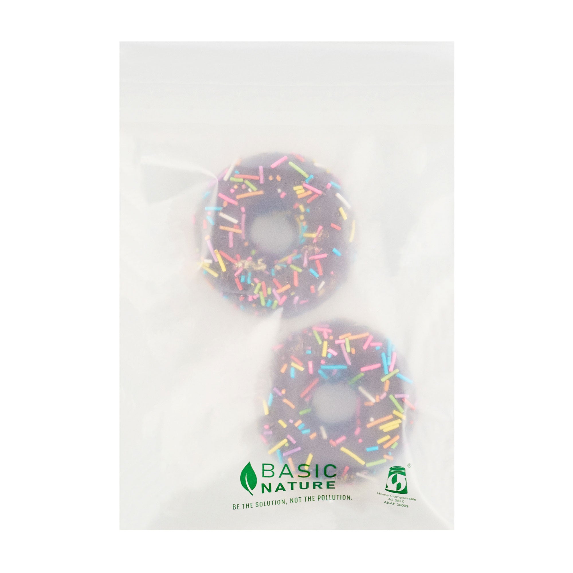 Eco-Friendly Translucent PLA/PBAT Compostable Self-Sealing Lip & Tape Bags - 9
