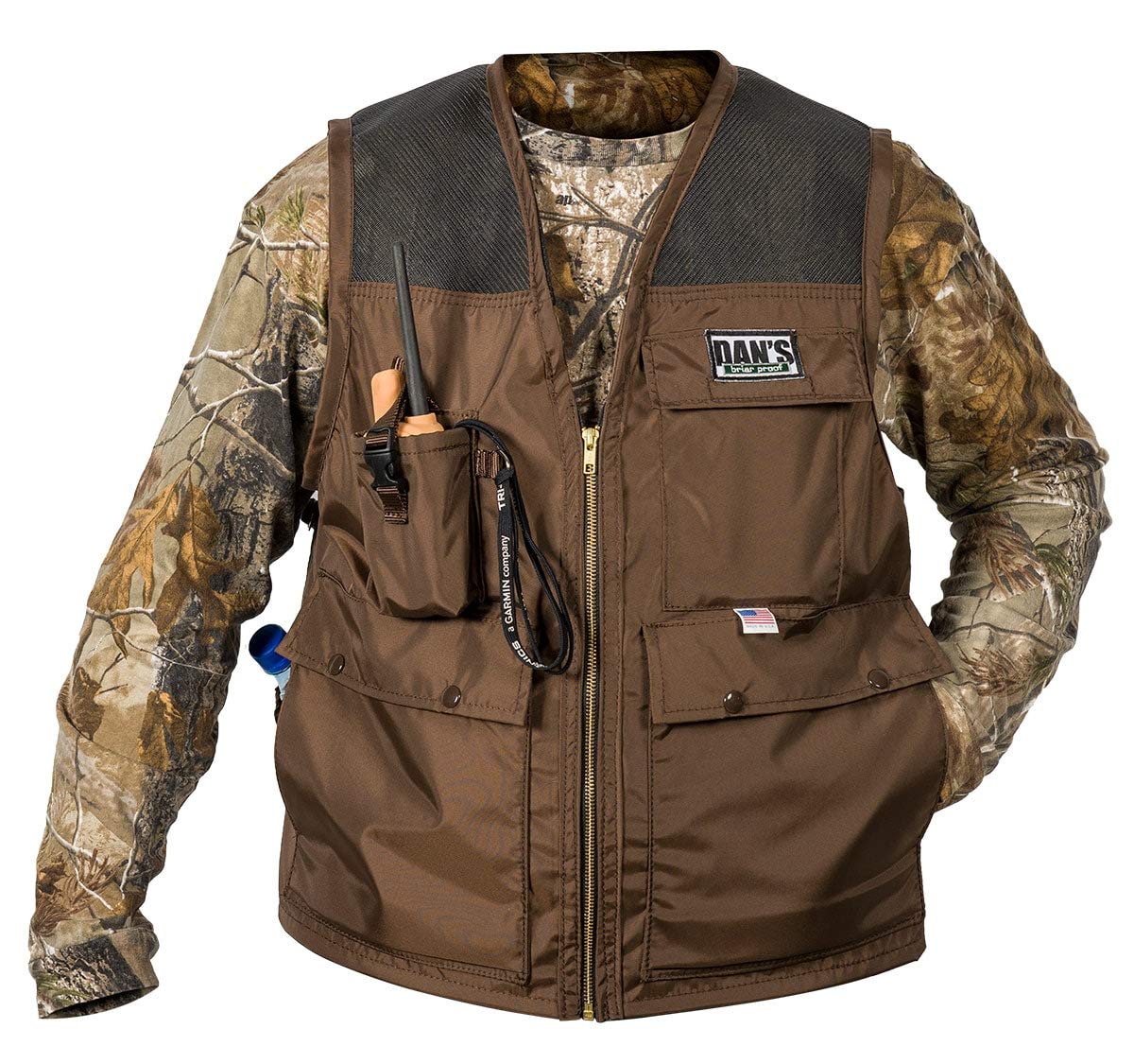 DAN'S Hunting Gear, LLC Dog Days Vest - Breathable Mesh Back Hunting Vest for Dogs - Made in USA - Perfect for Outdoor Adventures & Hot Weather Hunting