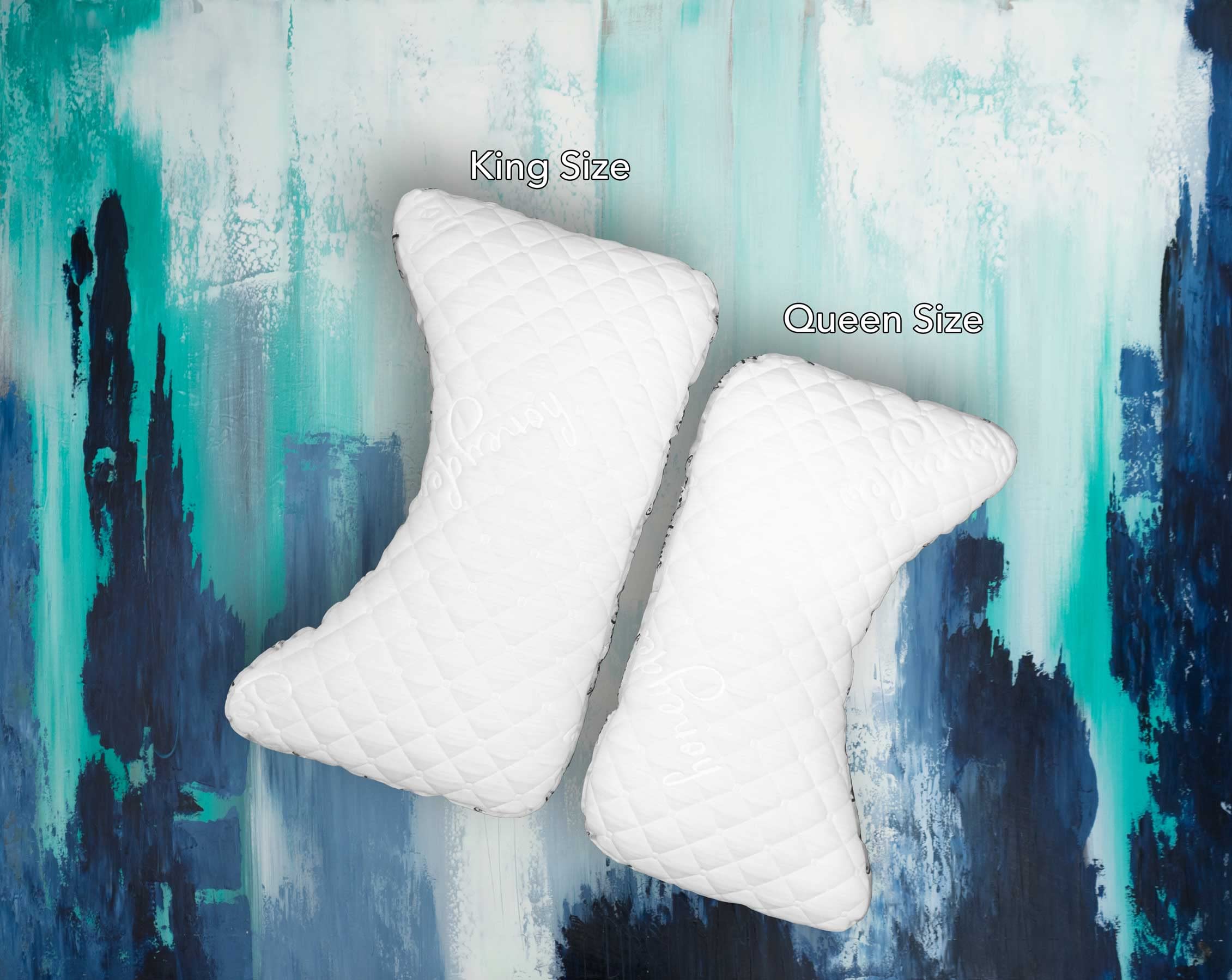 **Honeydew Cooling Side Sleeper Pillow for Neck & Shoulder Pain Relief - Award-Winning Queen Size Pillow with Free Pillowcase - Made in USA - Perfect for Back & Side Sleepers, Hot Sleepers & Pain Relief**