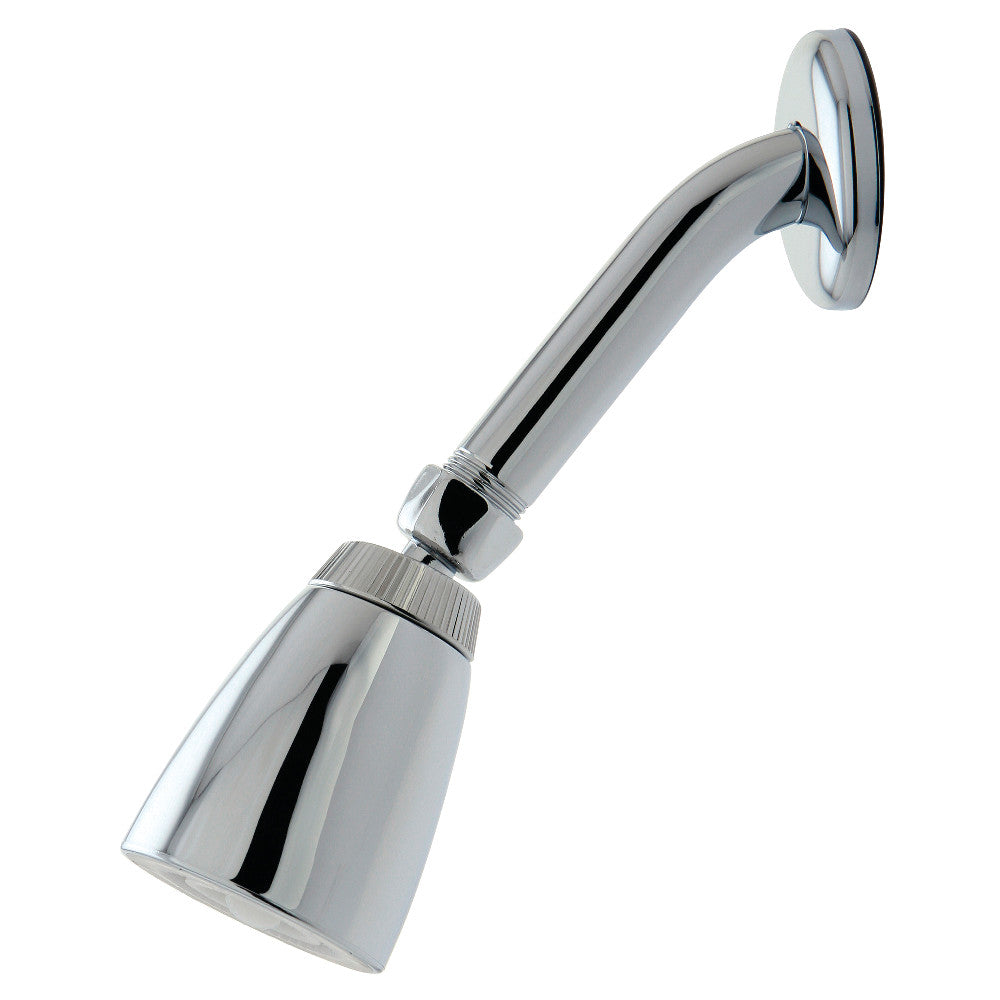 Kingston Brass K150KH1 Shower Head with 6-Inch Shower Arm - High Pressure Rainfall Showerhead for Spa-Like Bathroom Experience | Perfect for Master Bath, Guest Bath & Luxury Showers