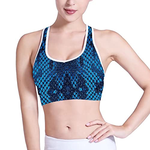 Blue Snake Skin