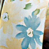Ivory Print Dahlias Wired Edge Craft Ribbon - 1.5 Inch x 27 Yards for Gift Wrapping, Floral Arrangements & DIY Wedding Decorations