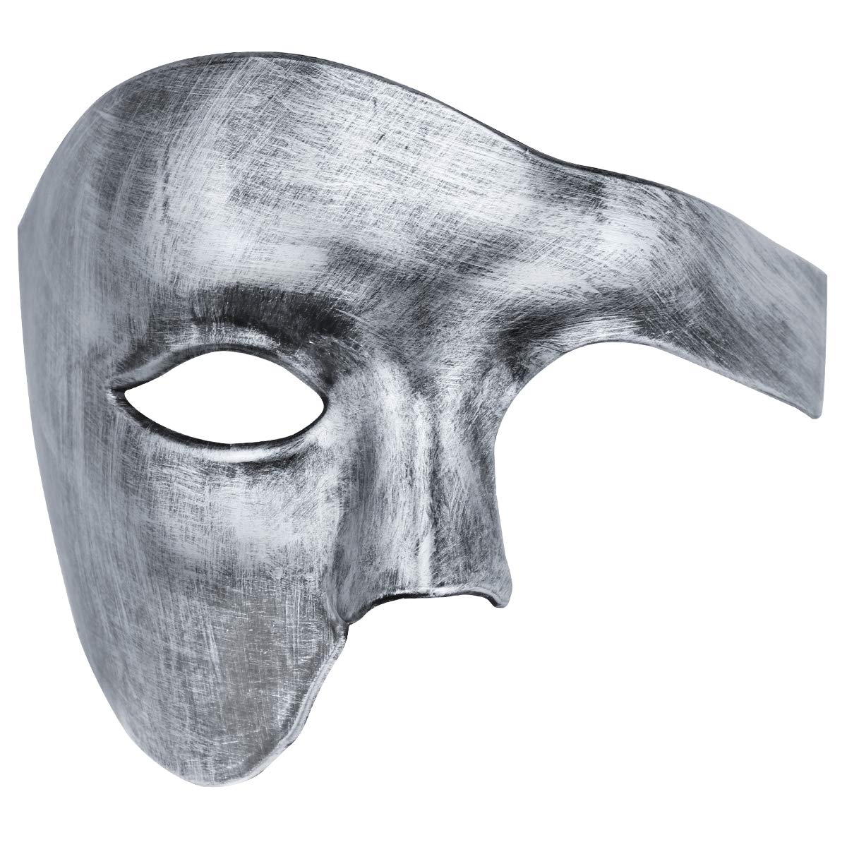 Thmyo Half Face Venetian Carnival Mask - Vintage Phantom of the Opera Design for Men - Perfect for Masquerade Balls, Halloween Costumes & Themed Parties