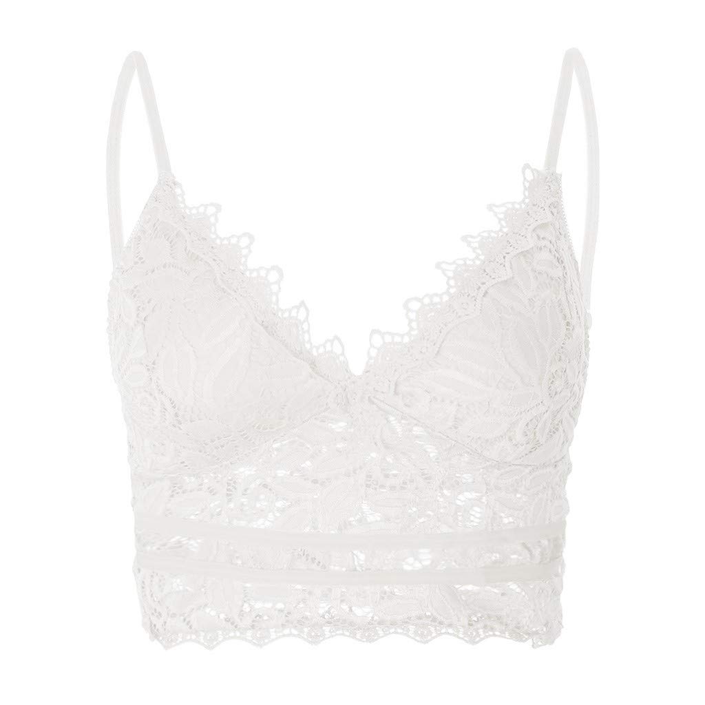 Sexy V-Neck Lingerie Corset for Women - Wireless Plus Size Camisole Bra & Crop Top - Perfect for Date Night, Boudoir Photography and Bridal Lingerie