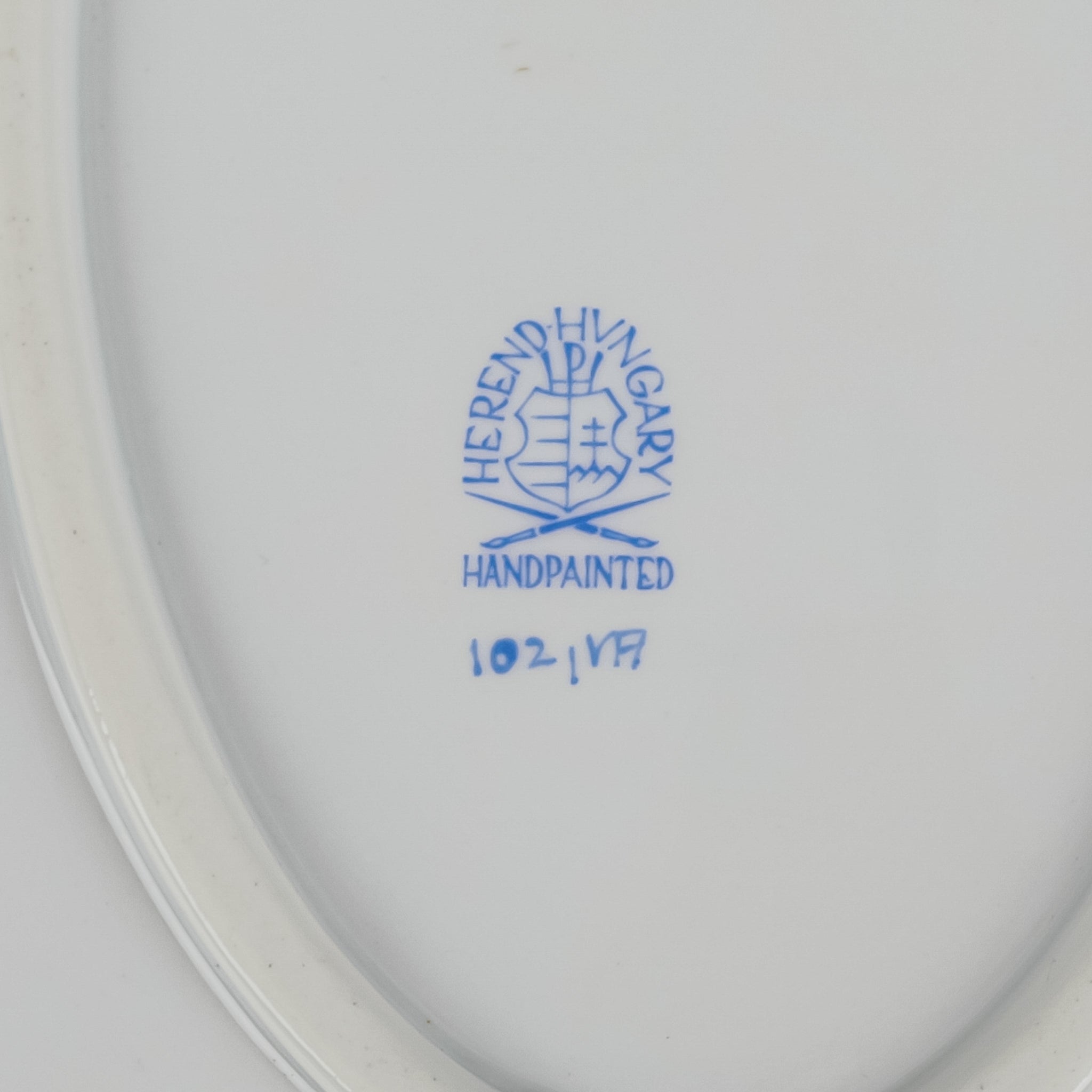 HEREND Queen Victoria Platter 102 - Premium Porcelain Serving Dish for Elegant Dining & Entertaining - Perfect for Dinner Parties, Weddings & Special Occasions