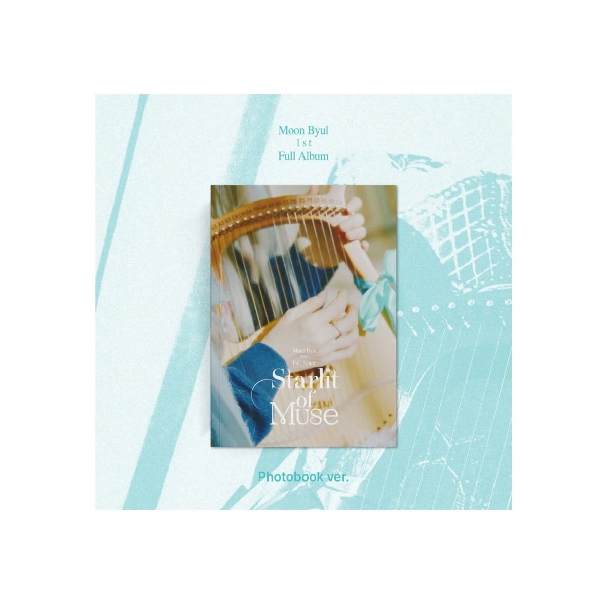 Dreamus MOONBYUL MAMAMOO - 1st Full Album Starlit of Muse [Photobook Version] (CD Only, No Poster) - Perfect for K-Pop Collectors & Fans, Great Gift for Music Lovers