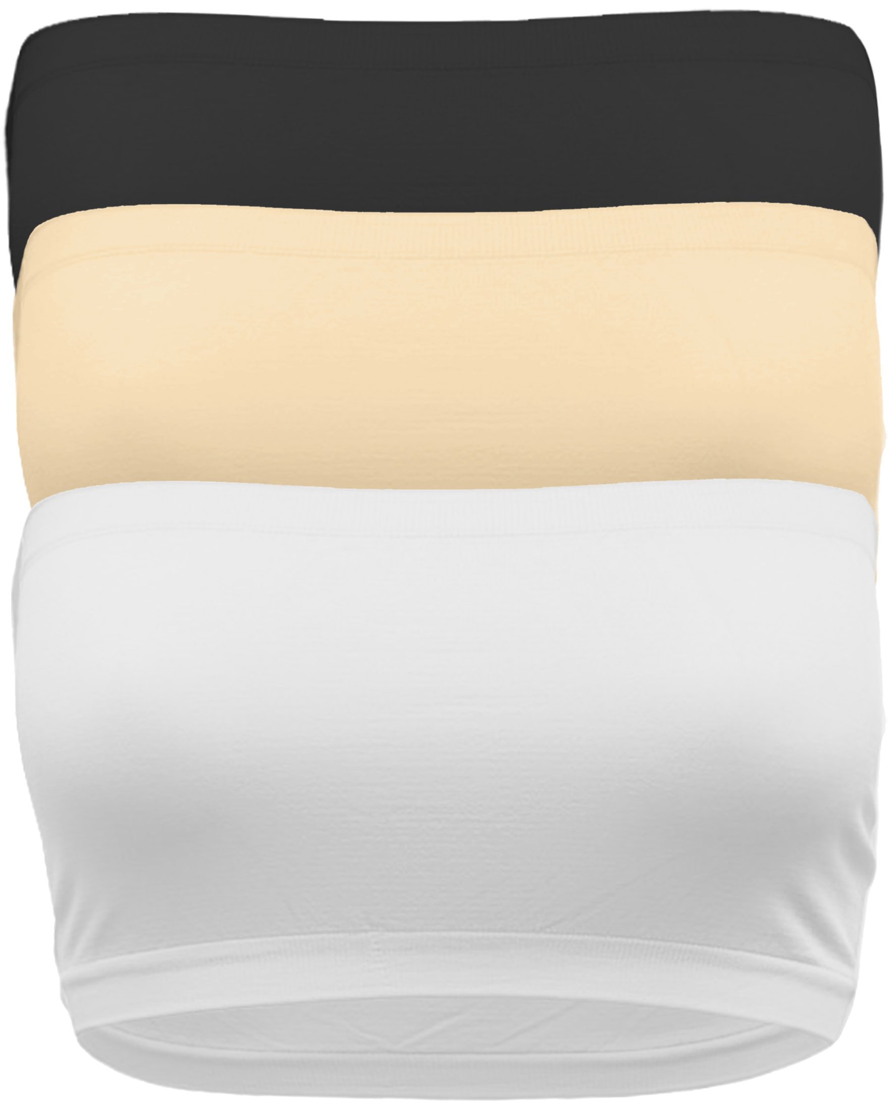 TL Plus Size Maternity Seamless Wireless Bandeau Bra - Soft Comfortable Nursing Bra for Pregnant & Breastfeeding Women - Perfect for Yoga, Sleeping & Everyday Wear