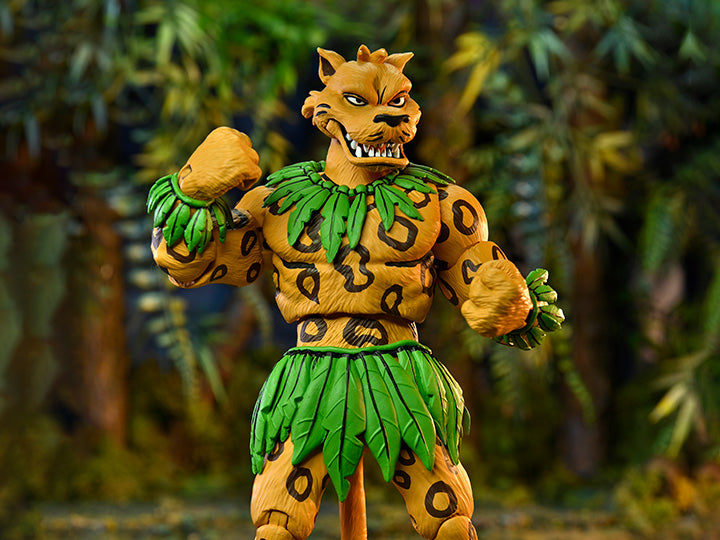 NECA Teenage Mutant Ninja Turtles Adventures Jagwar Action Figure - Collectible TMNT Toy for Fans & Display - Perfect for Play, Gifts, and Comic Book Collections