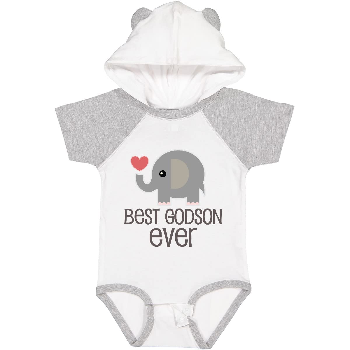 Inktastic Best Godson Baby Boy Bodysuit - Soft Cotton Onesie for Newborns, Infants & Toddlers - Perfect for Baptism, Christening & Family Photos