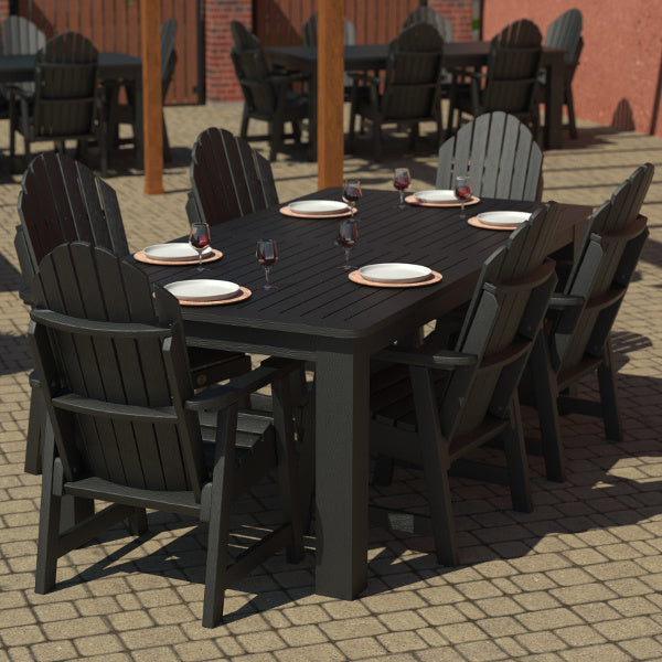 Muskoka 7-Piece Outdoor Bistro Dining Set - Patio Garden Cafe Table and Chairs for Backyard, Deck, Poolside & Balcony