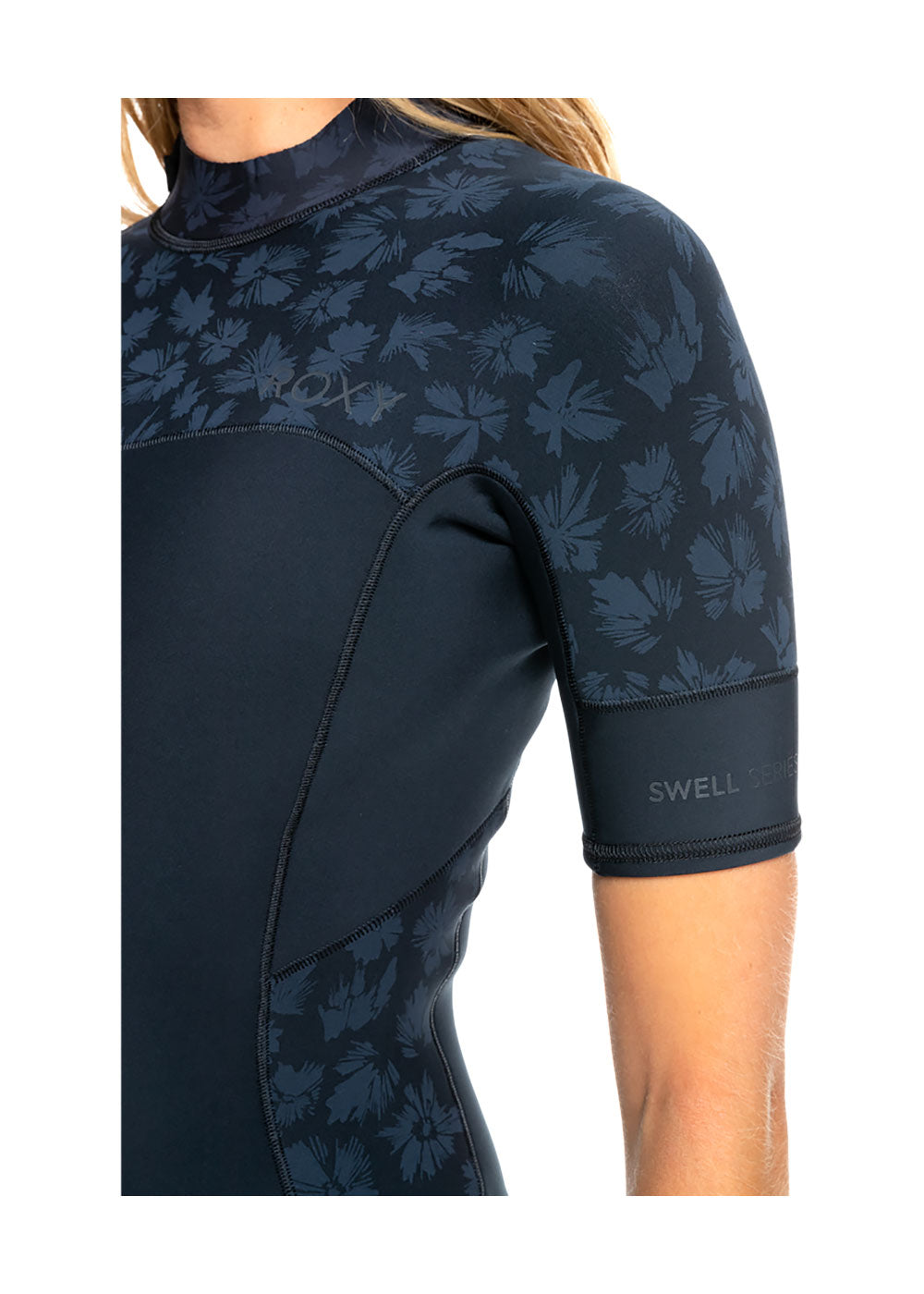 Roxy Women's 2.0mm Swell Series BZ Spring Wetsuit for Surfing, Diving & Water Sports | Full Body Neoprene Swimsuit for Warm Weather