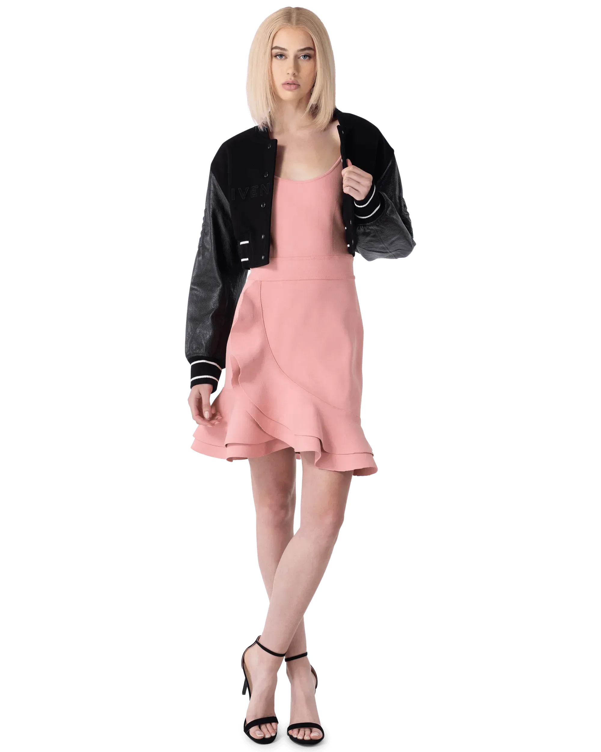 Women's Cropped Bomber Jacket - Lightweight Zip Up Fashion Jacket for Spring & Fall | Casual Streetwear, Date Night Outfits, Layering Essential