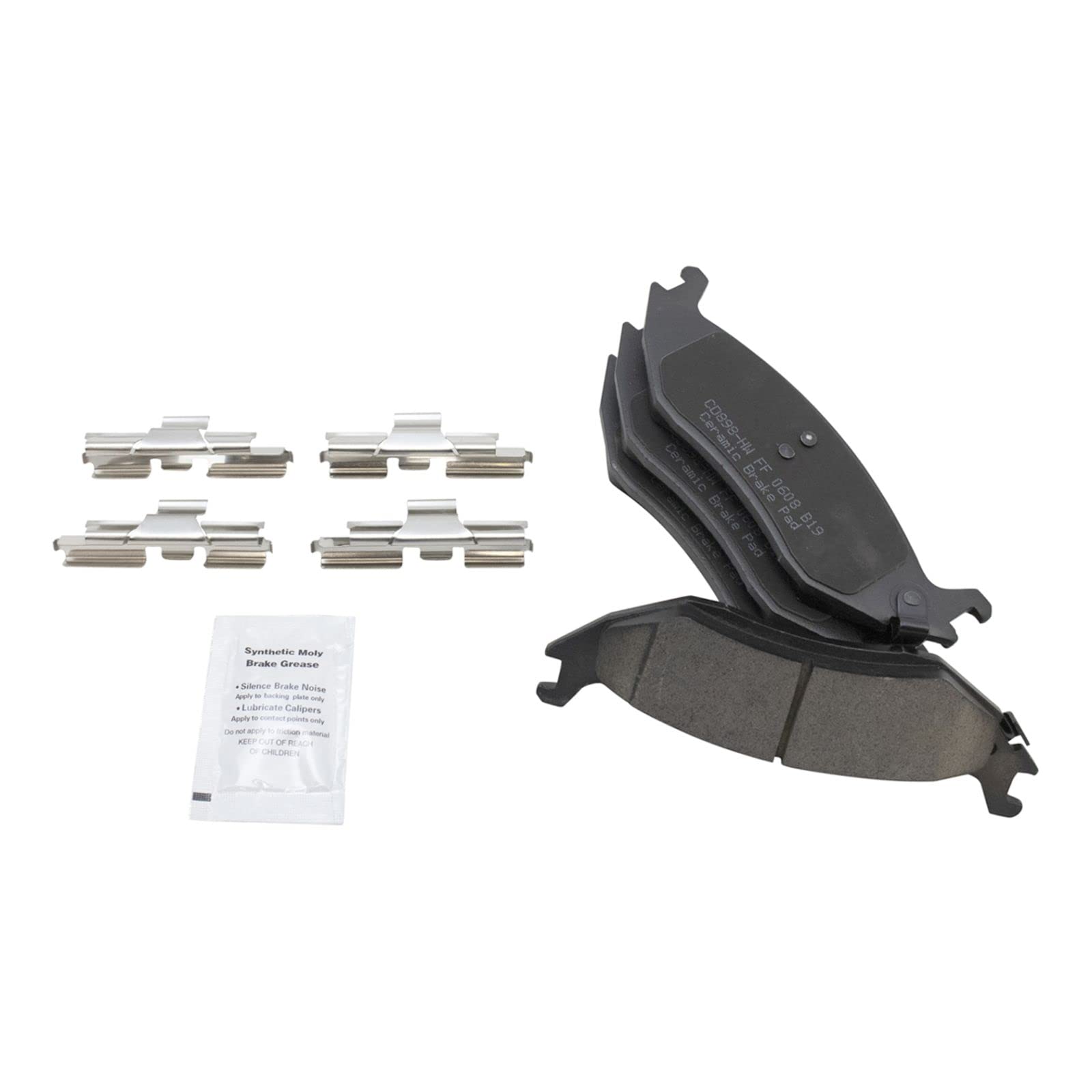High Performance Ceramic Brake Pads & Slotted Drilled Rotors Kit - G-Coated Premium Quality - Fits 2007-2009 Chrysler Aspen, 2004-2009 Dodge Durango, 2002-2010 & 2011-2018 Ram 1500 - Perfect for Heavy Duty Towing, Off-Roading & Daily Commuting