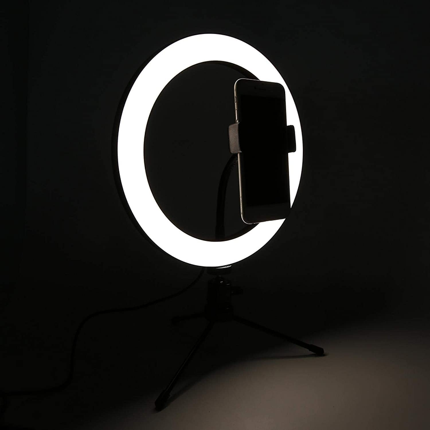 EPANO Ring Light Kit with Tripod & Phone Holder - Perfect for Vlogging, Live Streaming & Selfies